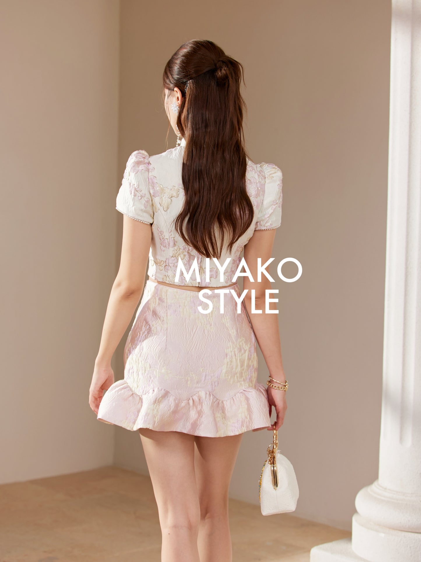 【花花蝴蝶】Fairies Premium Short Sleeve Crop Top 女装短袖上衣