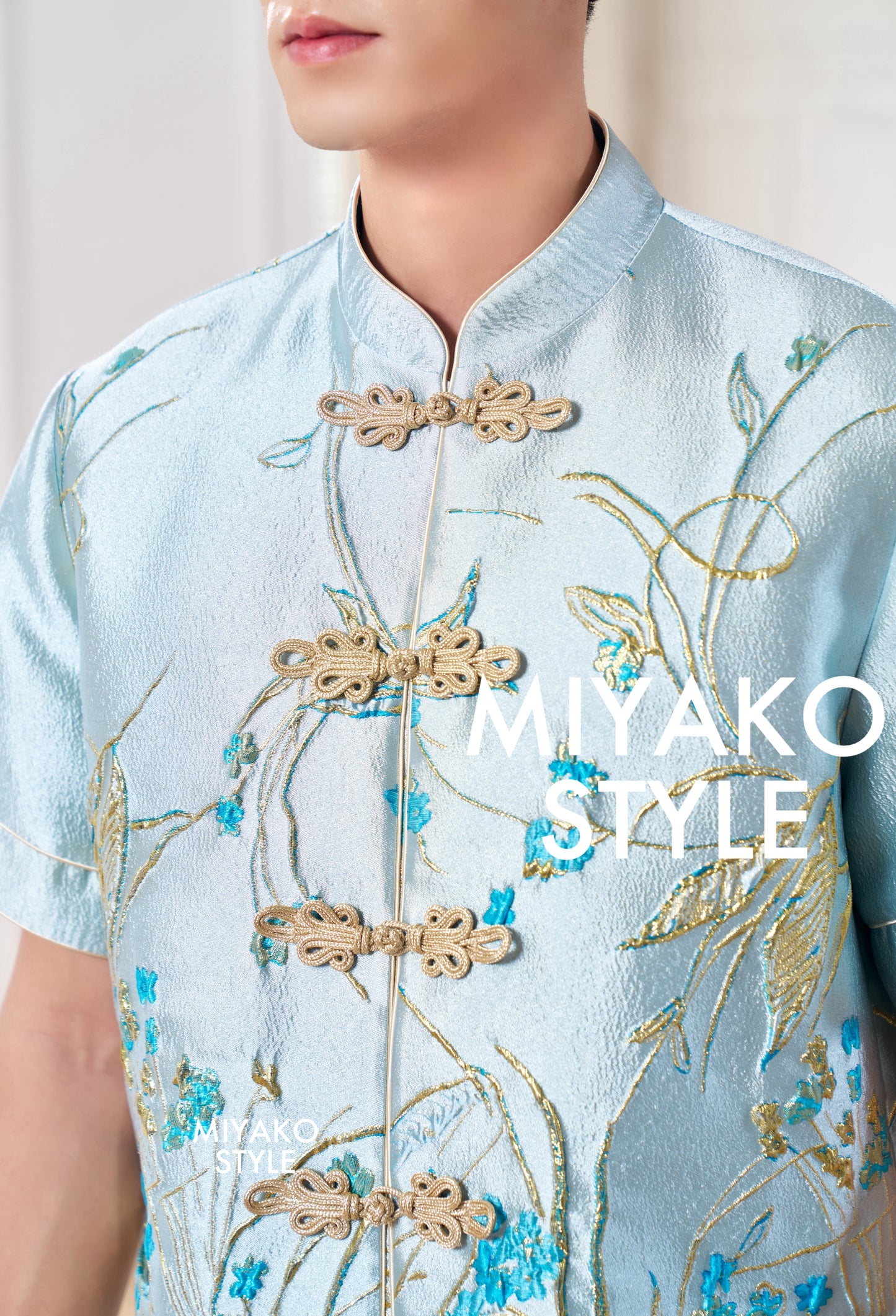 【一枝独秀】Unique Premium Cheongsam Men Suit 男唐装