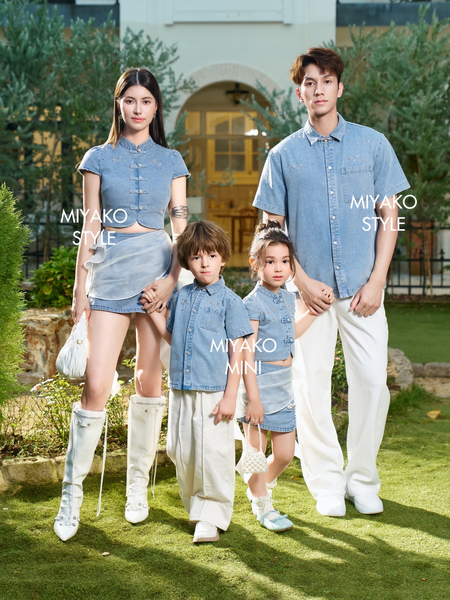 【牛仔派对】New Jeans Premium Boy Suit 小男孩唐装