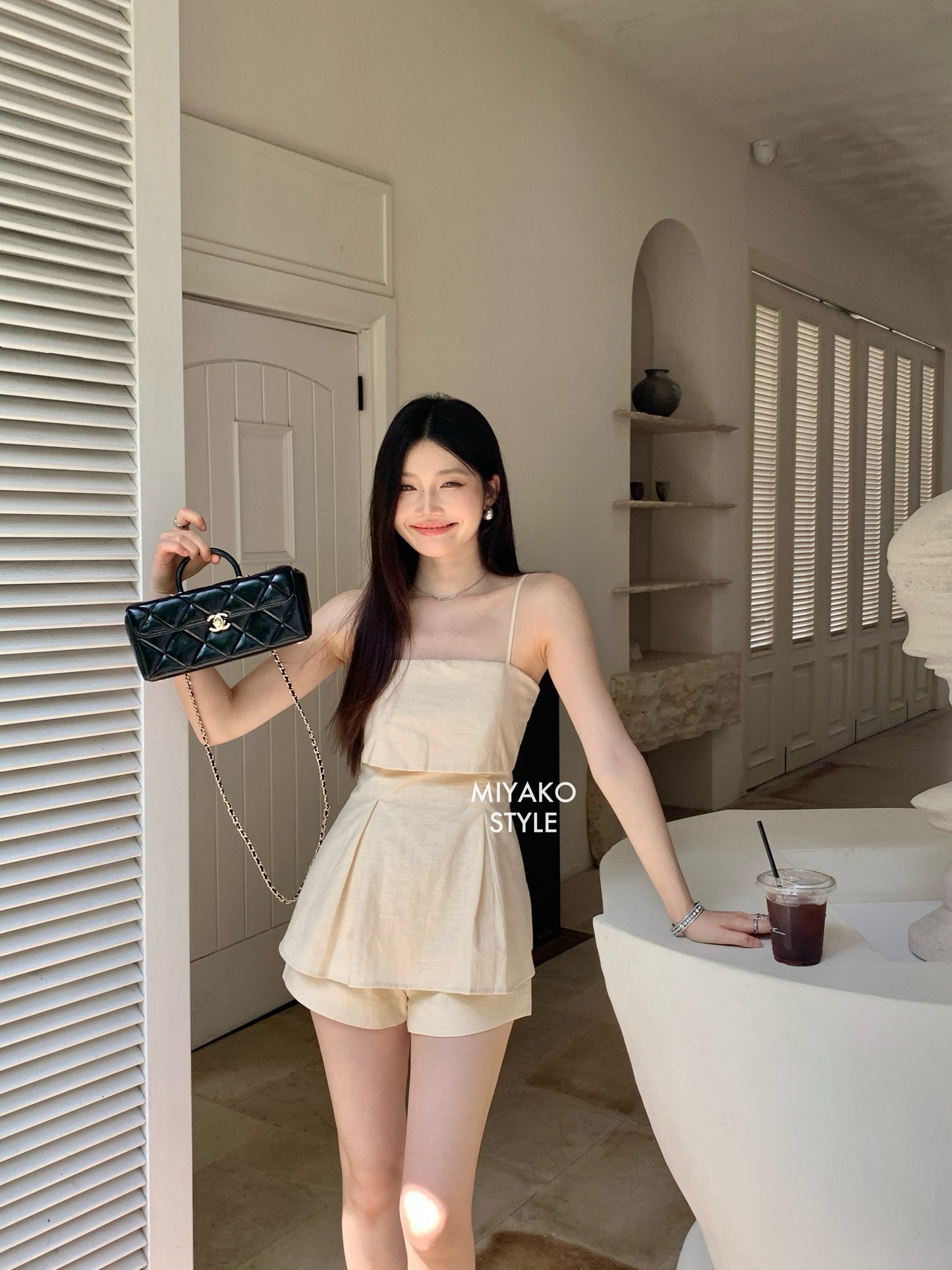 (DEFECT) Linen summer short