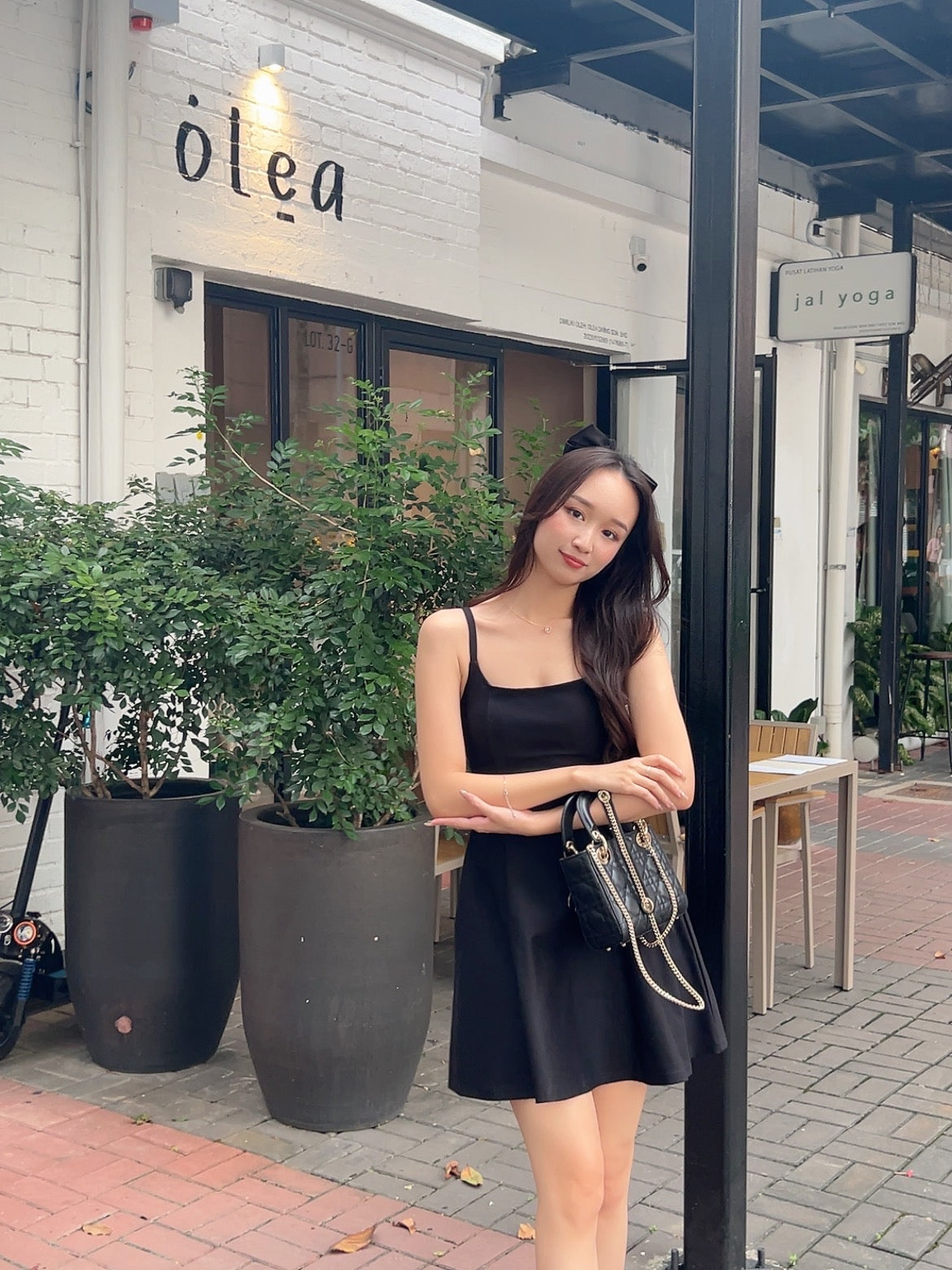 Gabrielle Mini Dress in Black