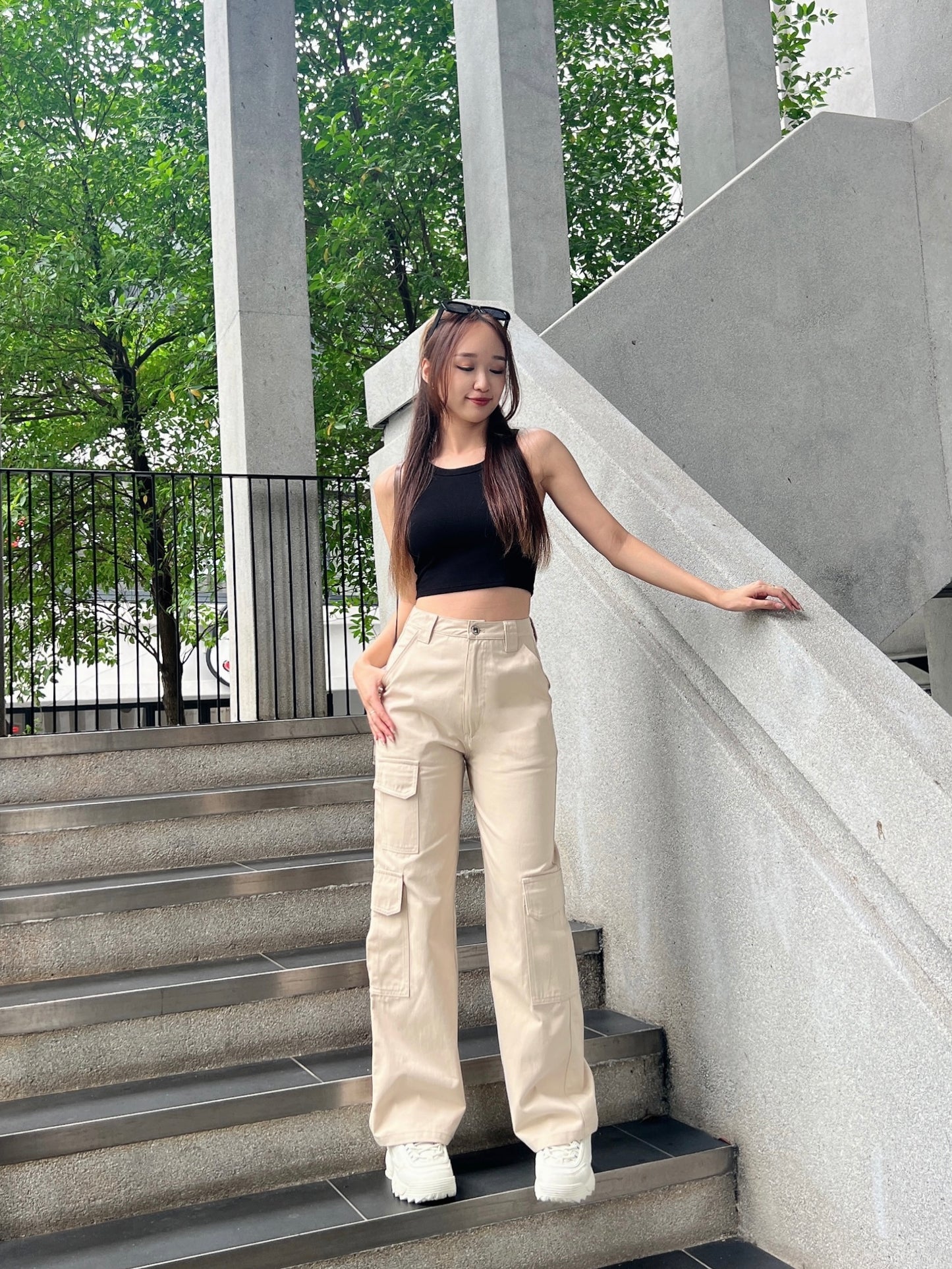 Casper Cargo Pant in Khaki