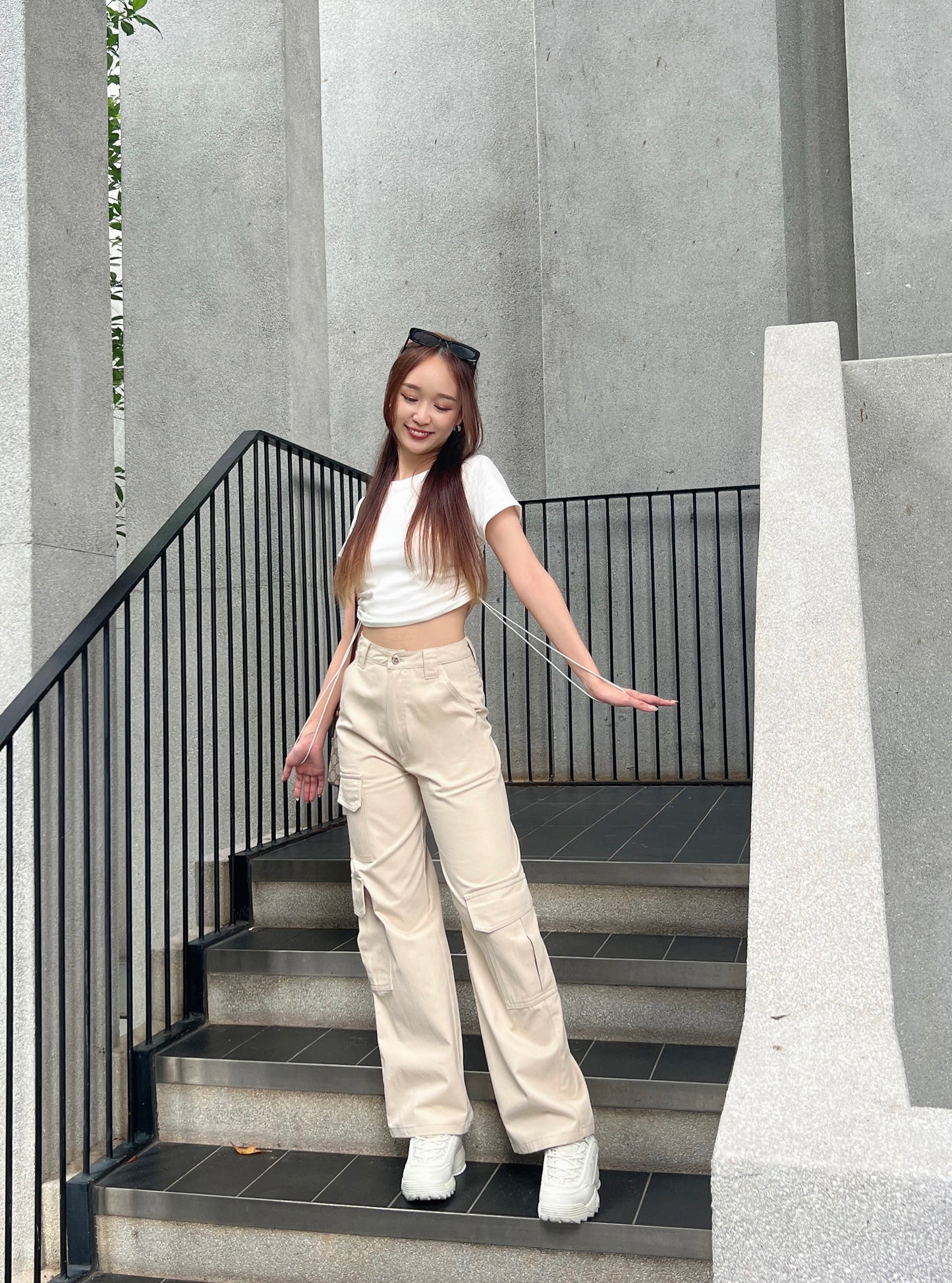Casper Cargo Pant in Khaki