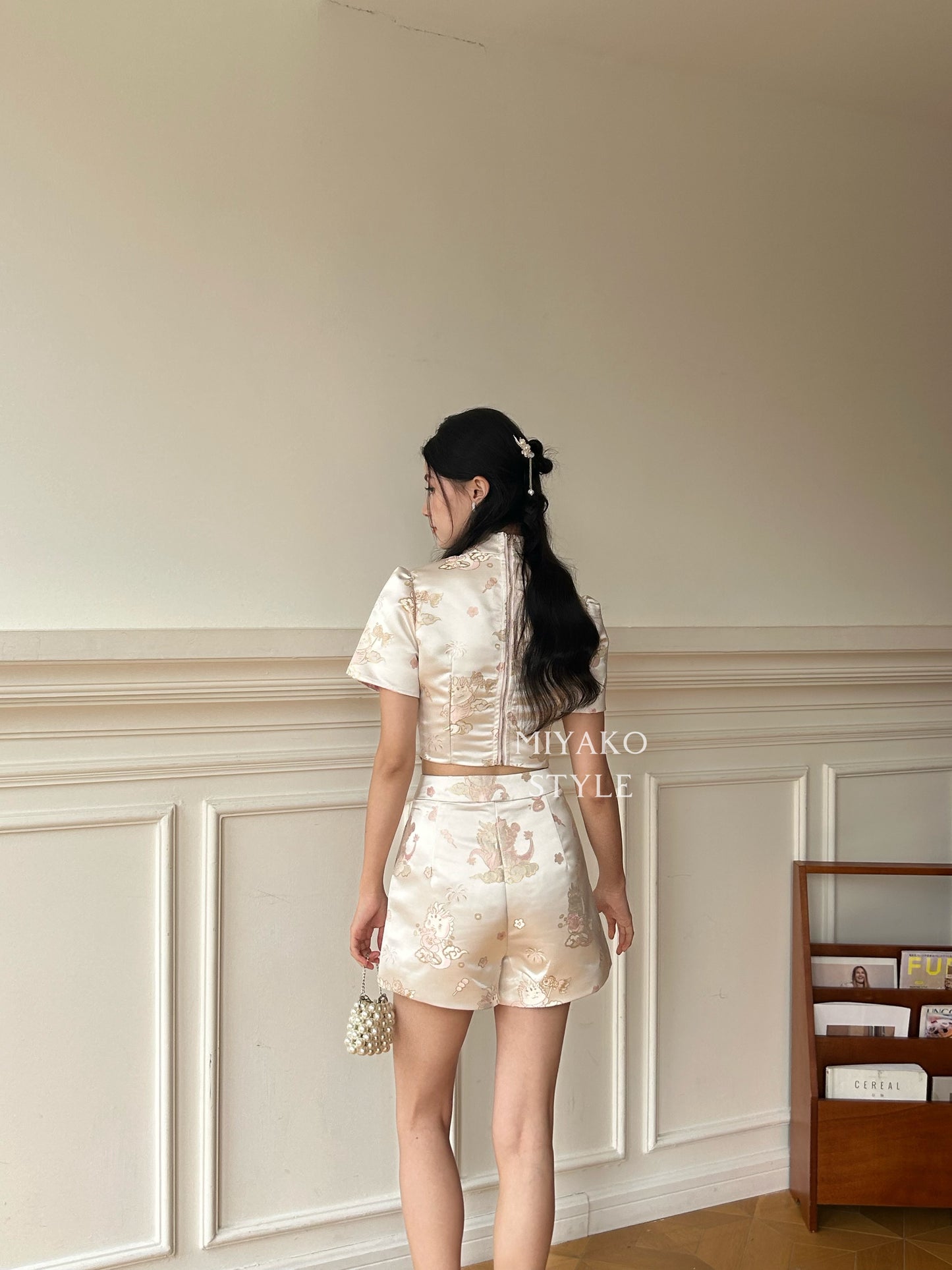 【喜乐龙龙】Joyful Dragon Short in Pink 粉色(女短裤 only)