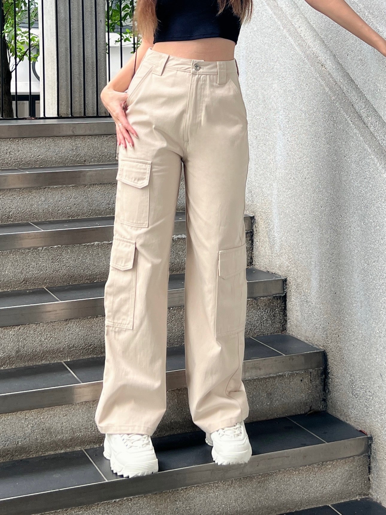 Casper Cargo Pant in Khaki