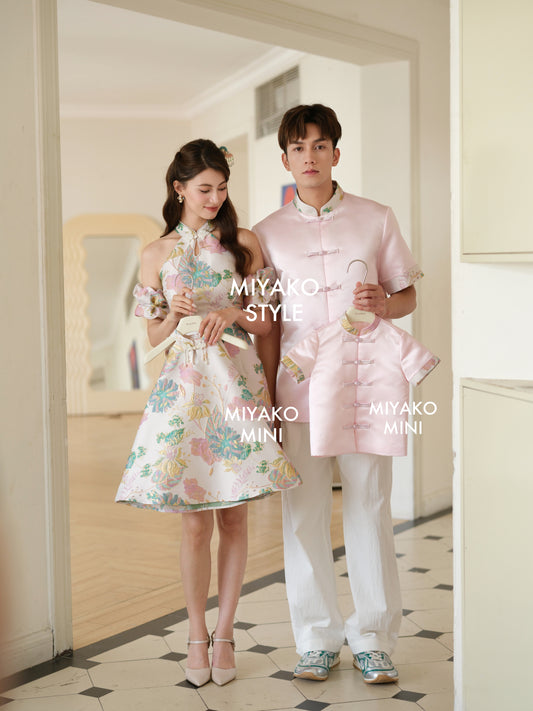 【百花齐放】Blossom Cheongsam Boy Suit 小男孩唐装