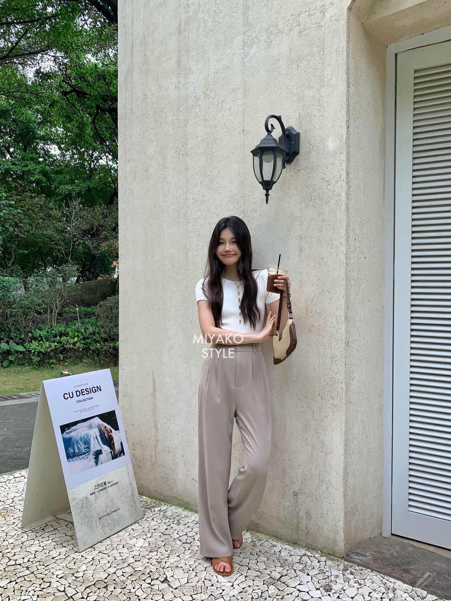 (DEFECT) Premium Casual Pant in Khaki 卡其色西装长裤