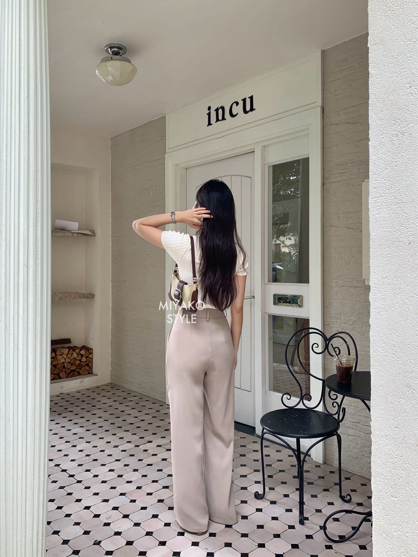 (DEFECT) Premium Casual Pant in Khaki 卡其色西装长裤