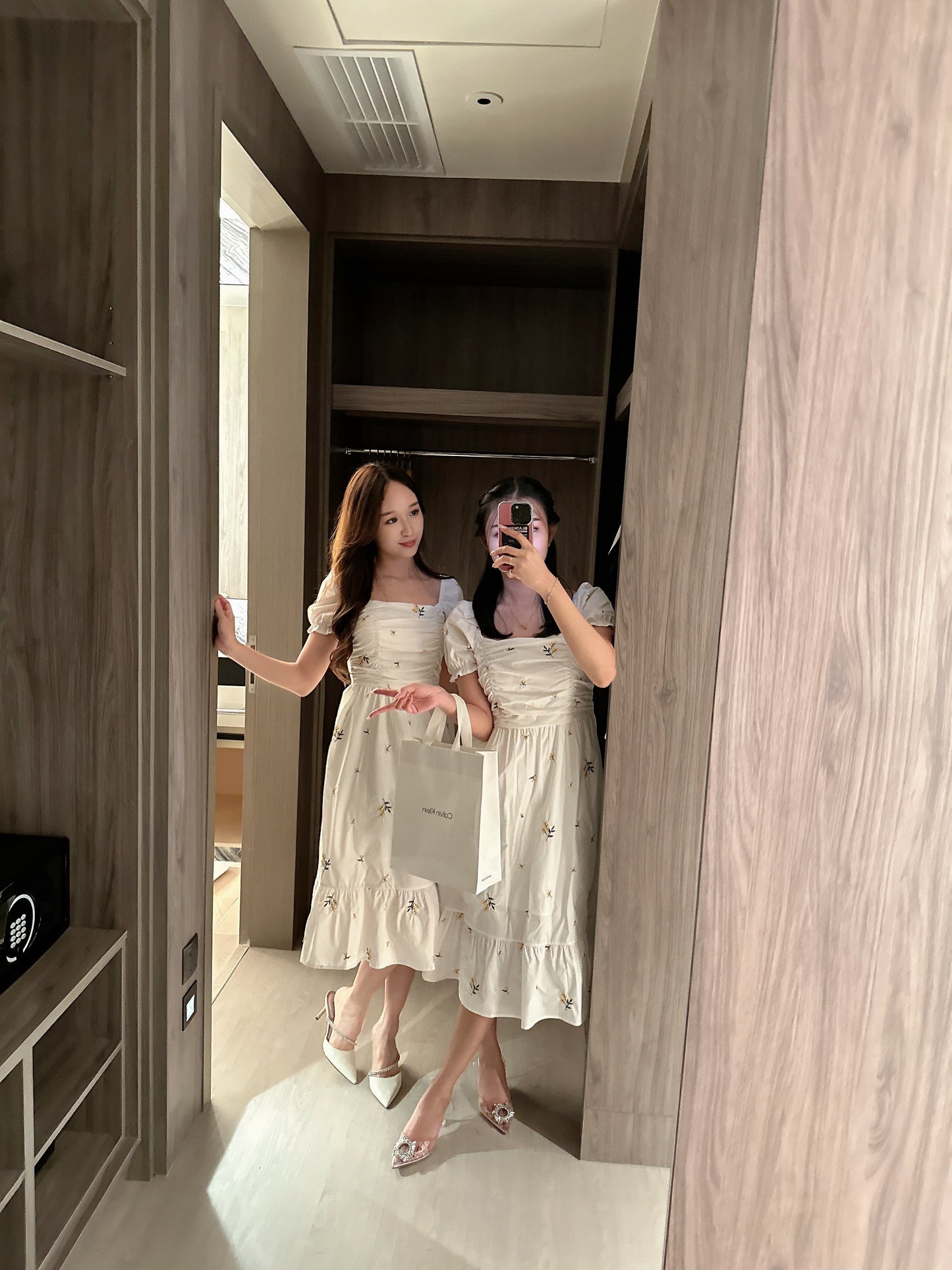 Claudia Midi Floral Dress