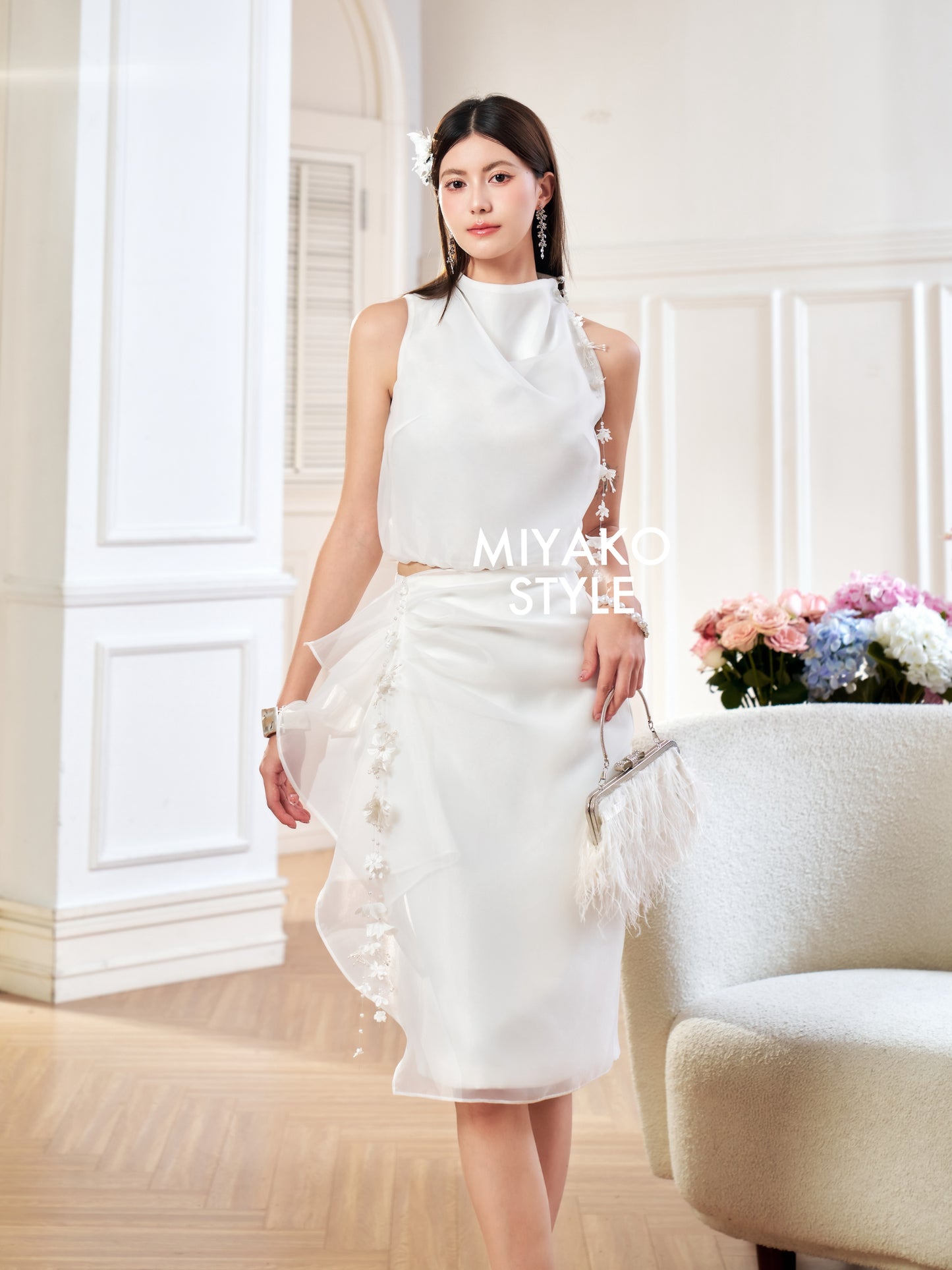 Petal Drape Top