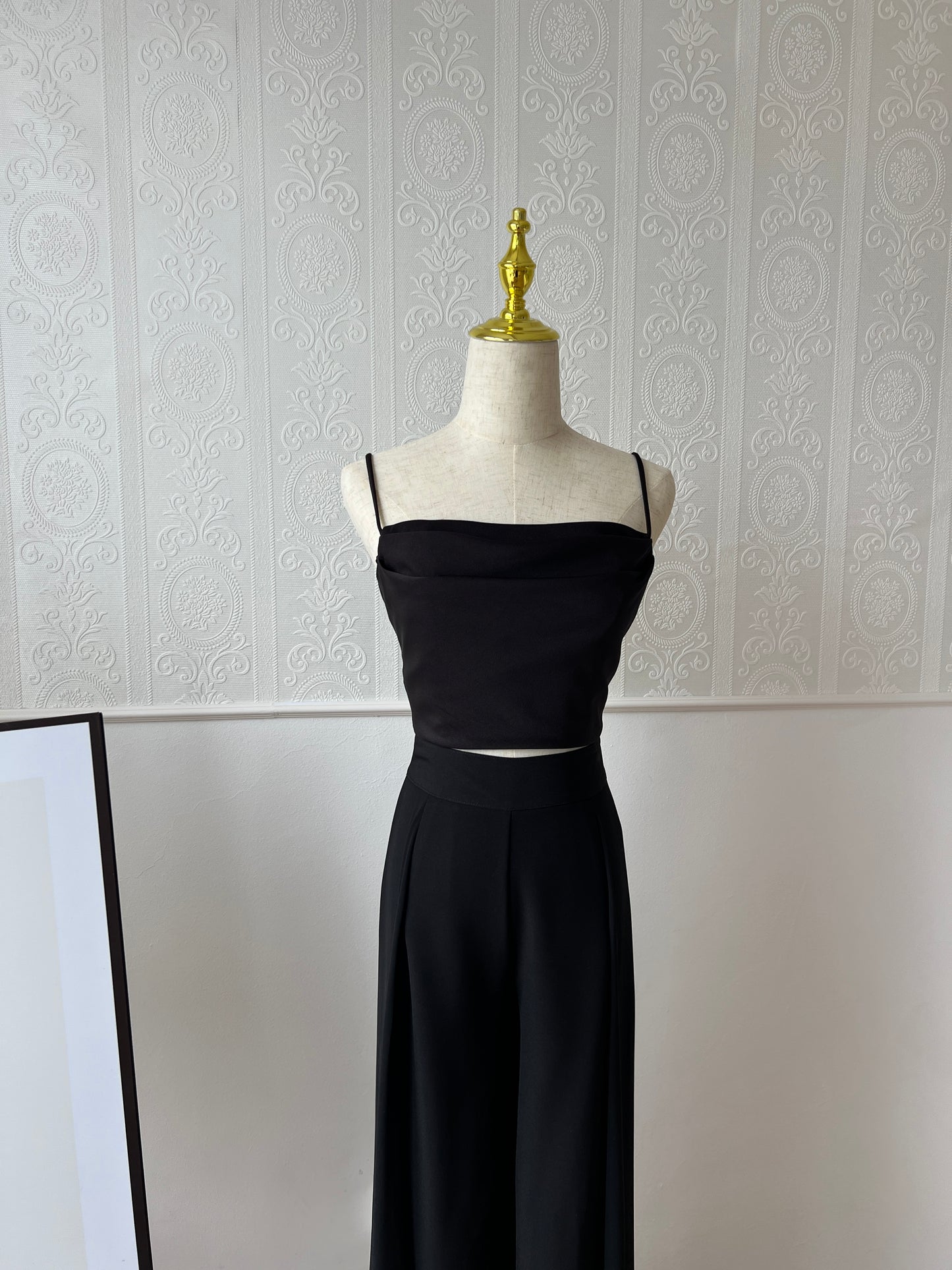 Callie High Waist Fairy Pant in Black