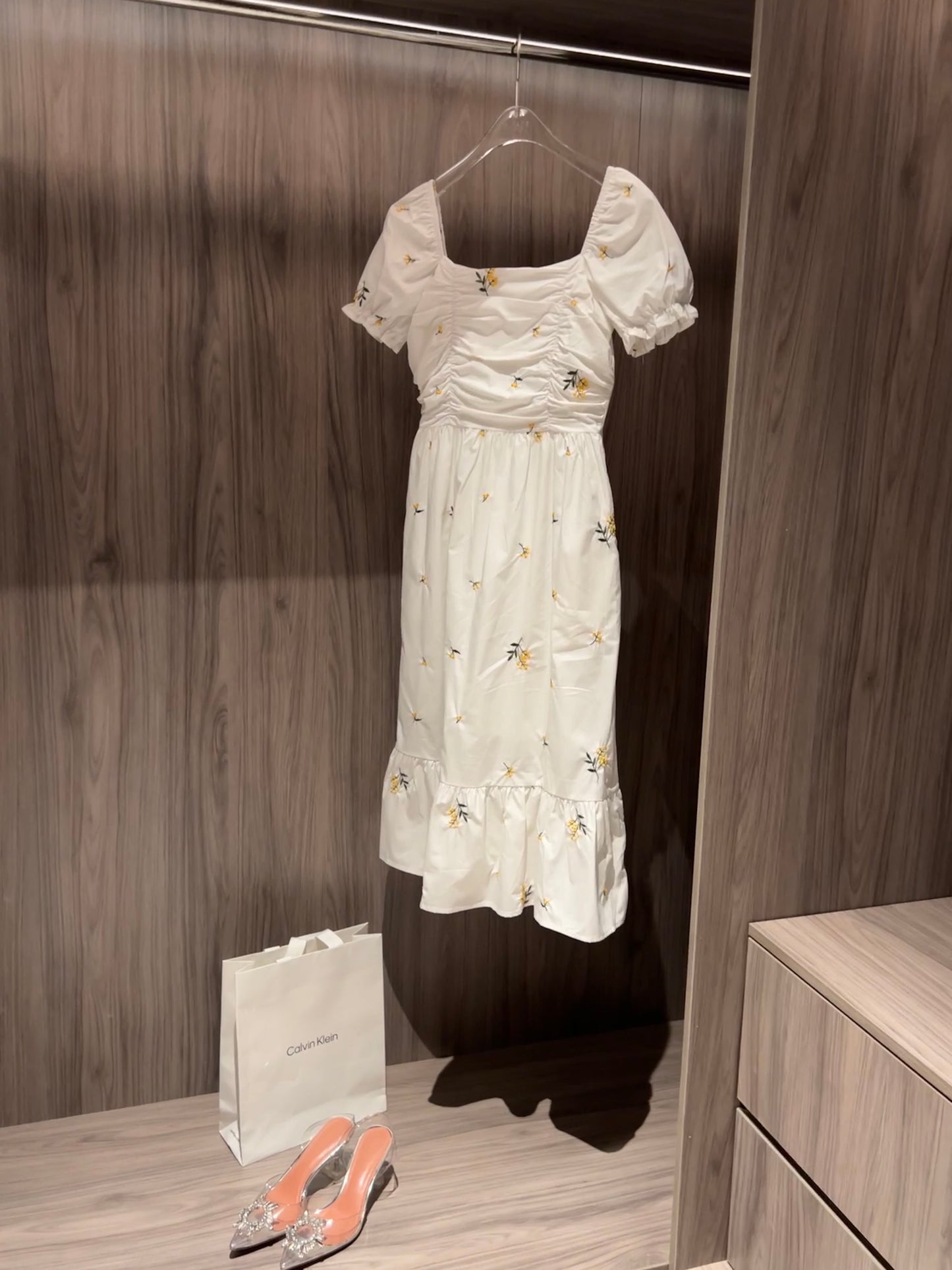 Claudia Midi Floral Dress