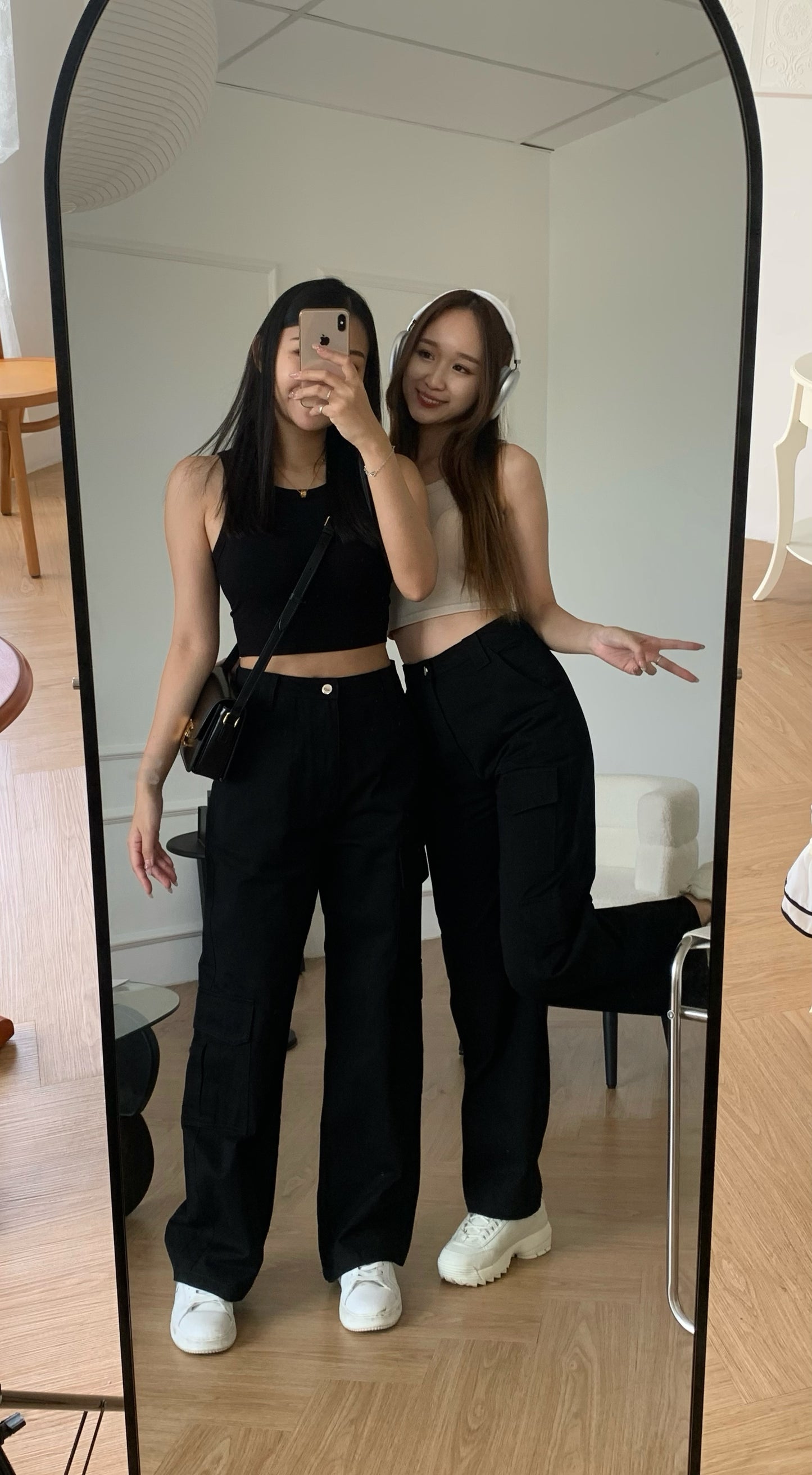 Casper Cargo Pant in Black