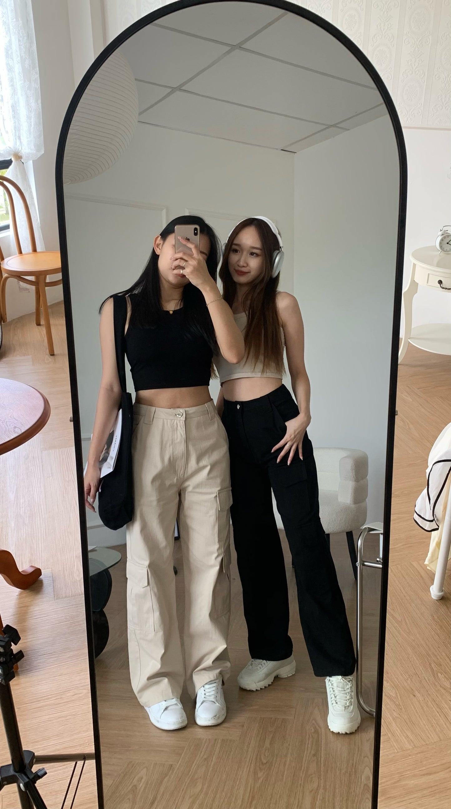 Casper Cargo Pant in Black