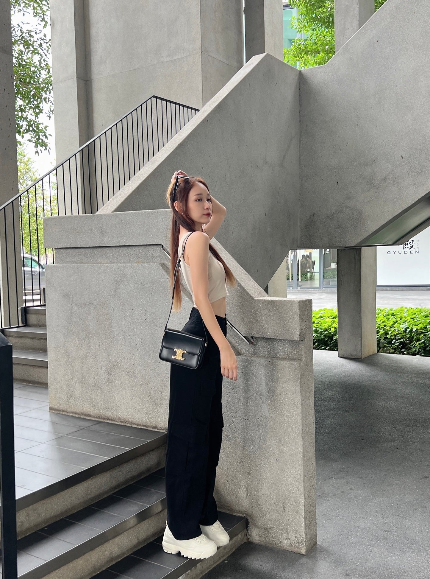 Casper Cargo Pant in Black