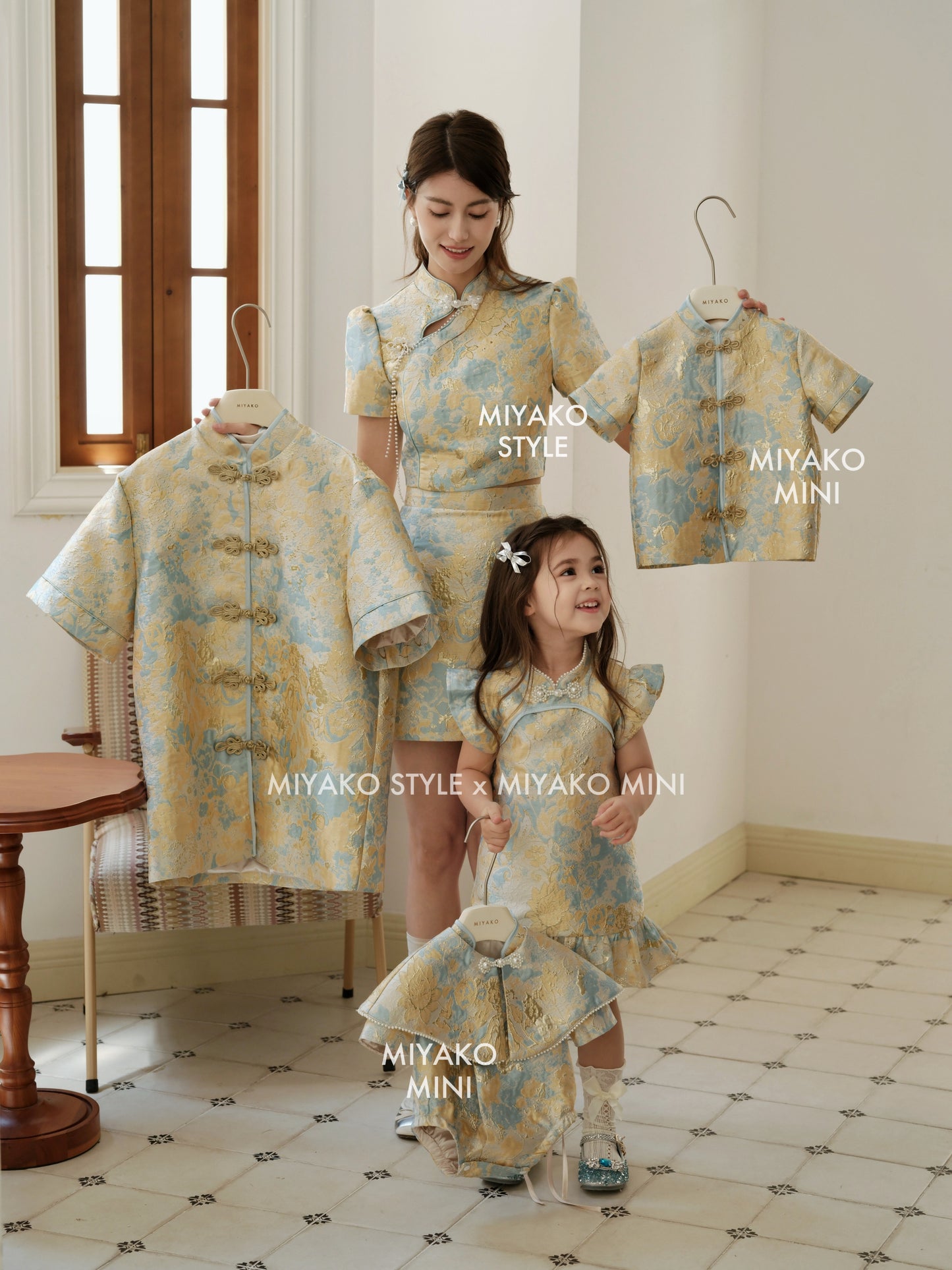 【花好月圆】Flora Luna Cheongsam Baby 婴儿款