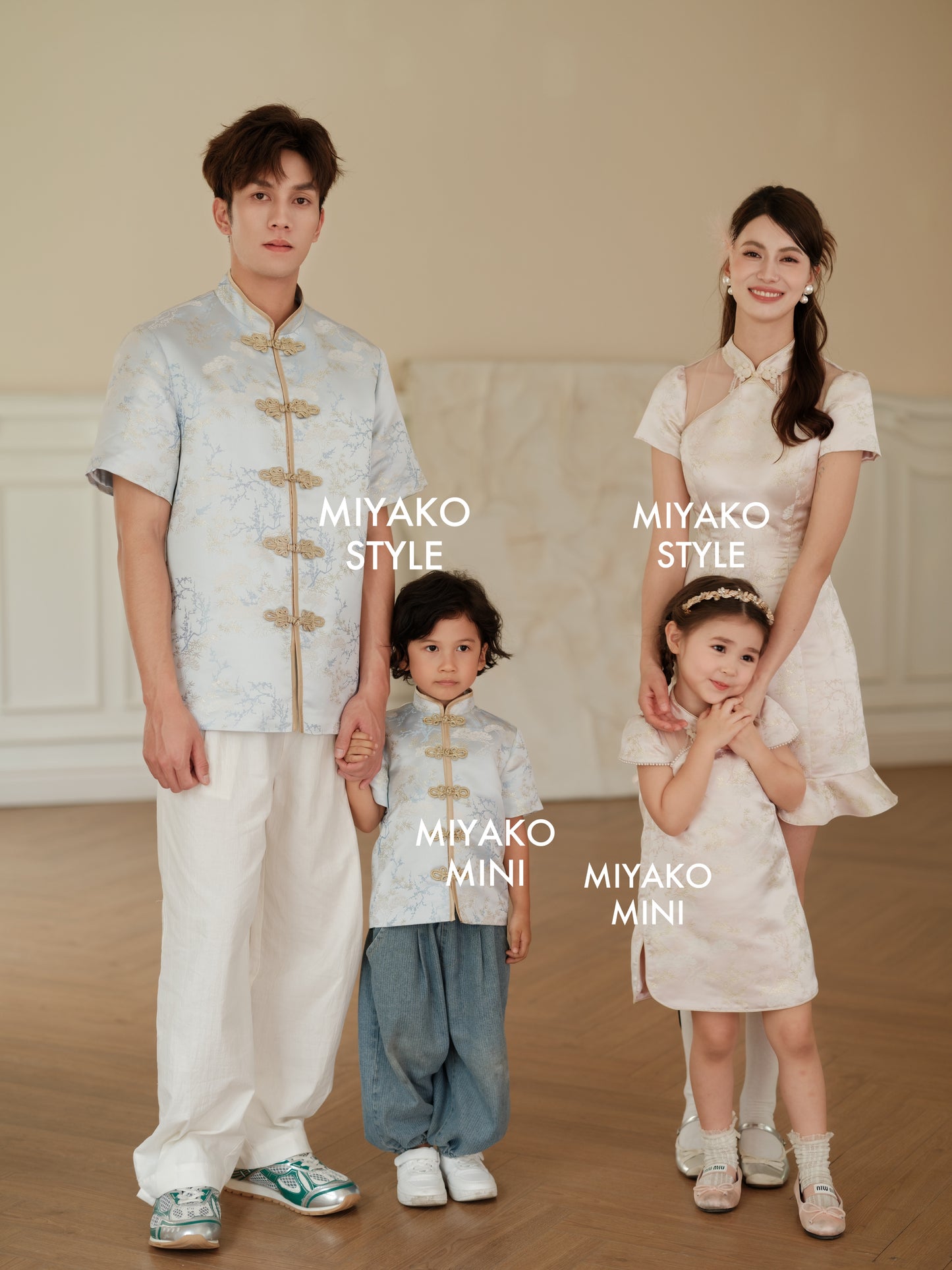 (DEFECT)【一见倾心】Stella Cheongsam Girl Dress in Blue