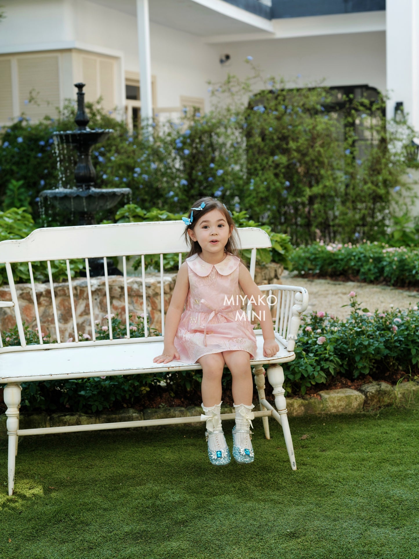 【童话】Fairy Tales Little Girl Dress in Pink 粉色小女孩连身裙