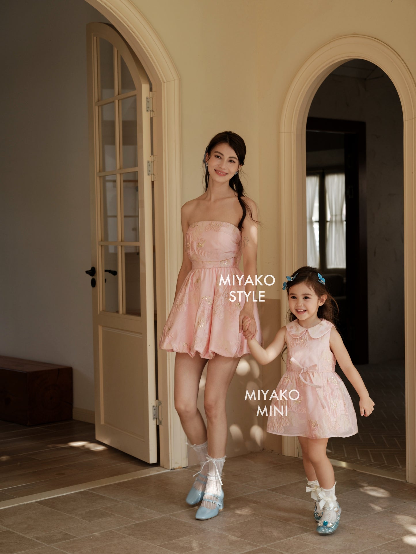 【童话】Fairy Tales Little Girl Dress in Pink 粉色小女孩连身裙
