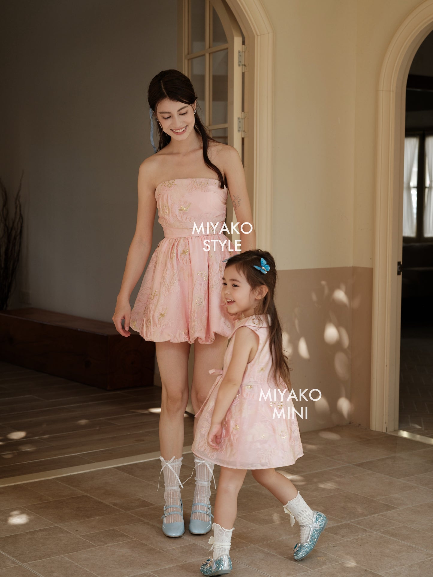 【童话】Fairy Tales Little Girl Dress in Pink 粉色小女孩连身裙