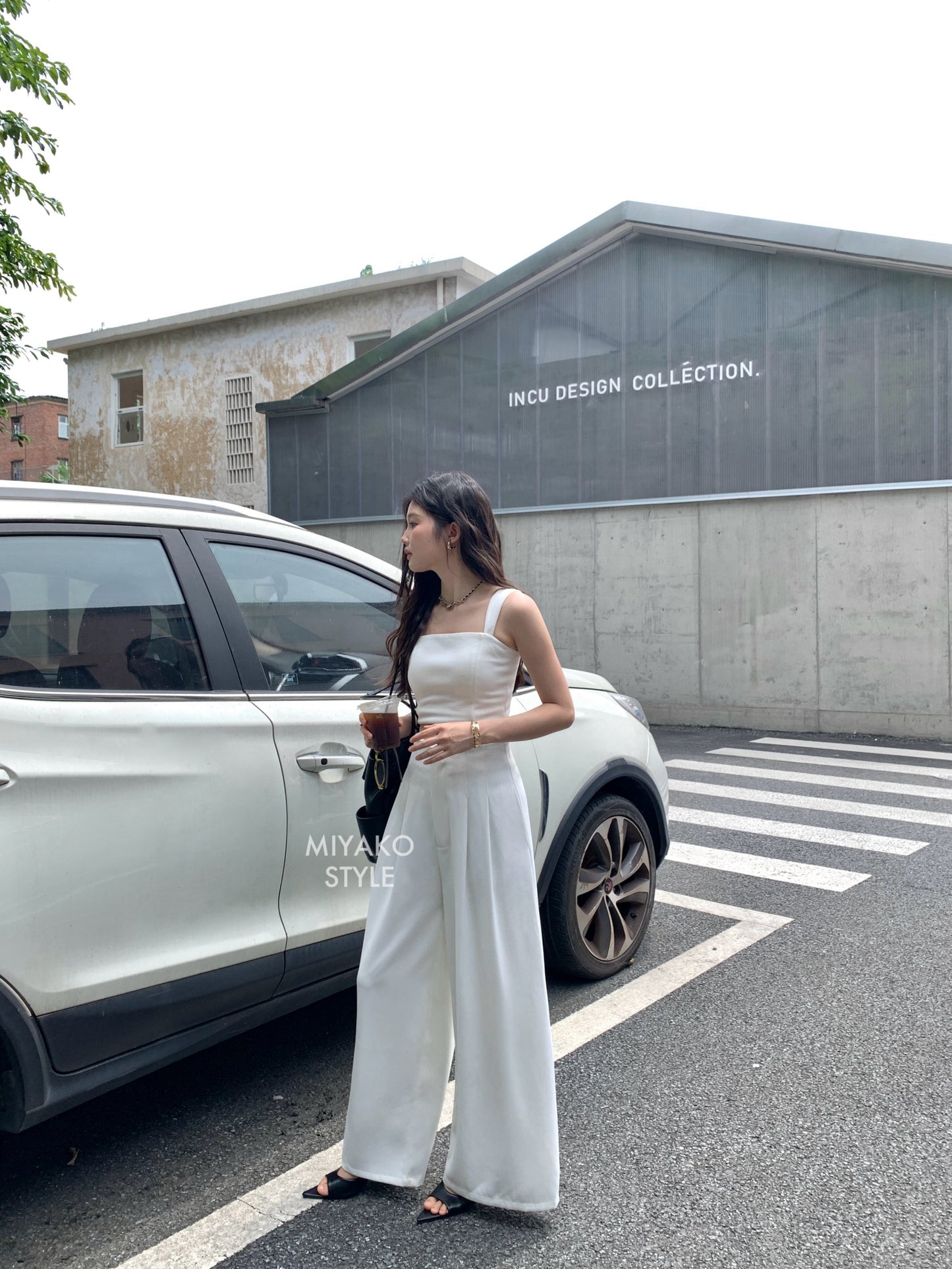 (DEFECT) Adele High Waist Long Pants