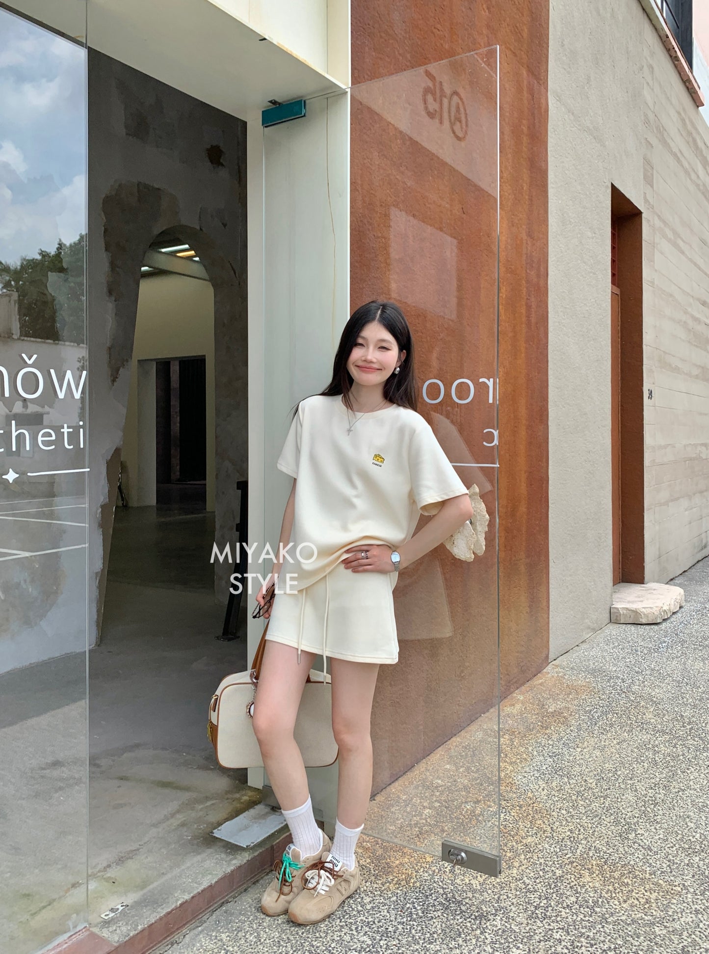 Cheese T shirt in Yellow 黃色T恤