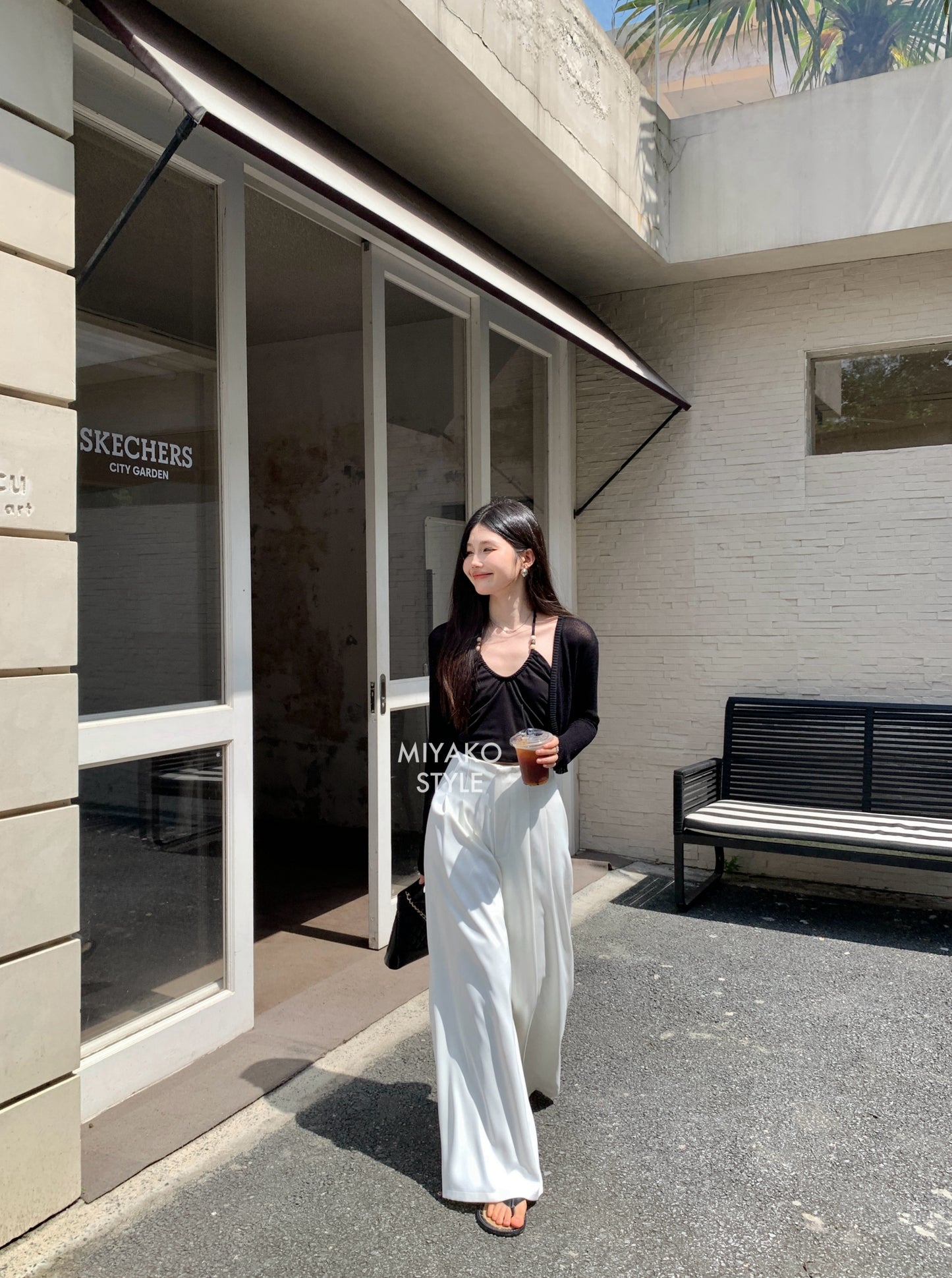 (DEFECT) Adele High Waist Long Pants