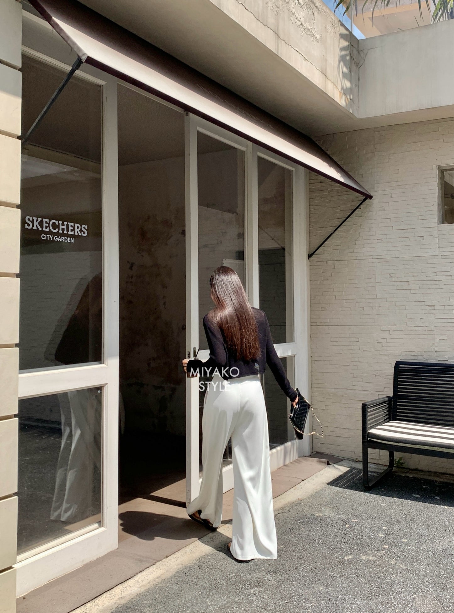 (DEFECT) Adele High Waist Long Pants