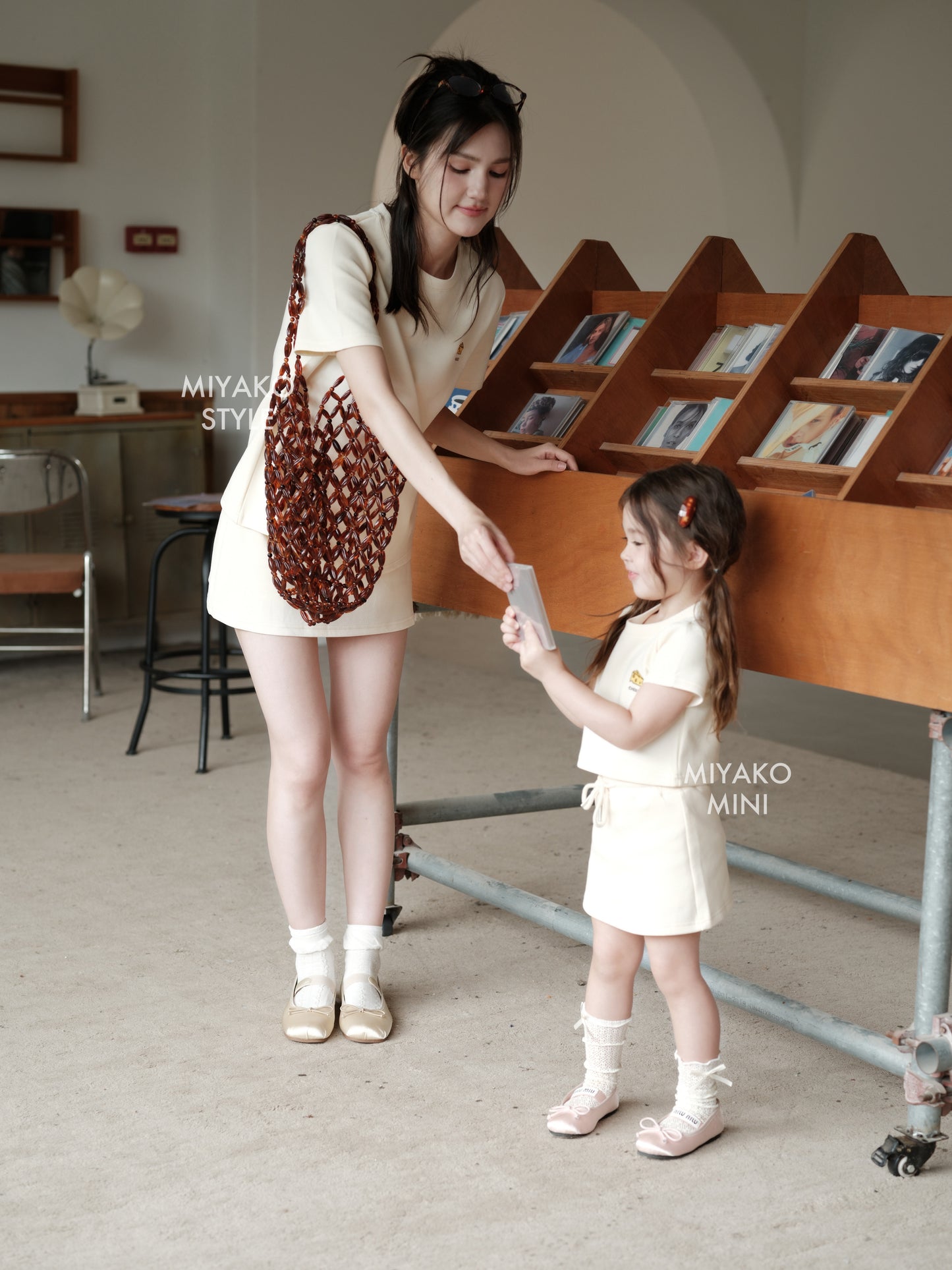 Cheese Mini Skirt in Yellow Girl 小女孩短裙
