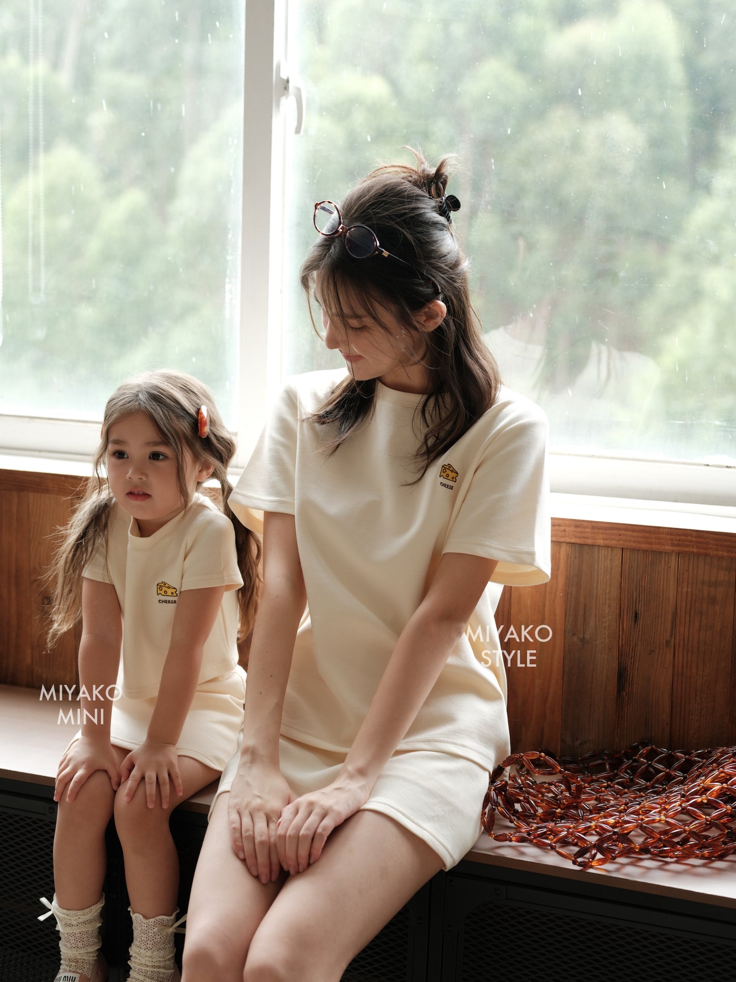 Cheese T shirt in Yellow 黃色T恤