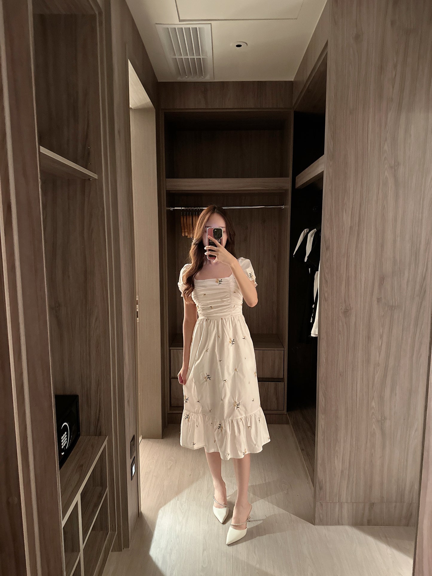 Claudia Midi Floral Dress