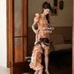 【家族荣耀】Glory Cheongsam Girl Dress in Orange 橘色小女孩连身裙