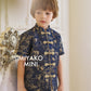 【星辰闪耀】Starlight Premium Boy Suit Cheongsam in Golden Navy 小男孩唐装