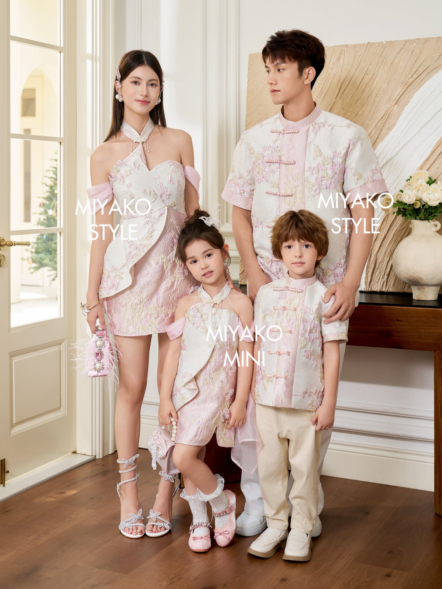 【花花蝴蝶】Fairies Premium Detachable Sleeve Dress 女装连身裙