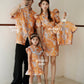 【家族荣耀】Glory Cheongsam Girl Dress in Orange 橘色小女孩连身裙