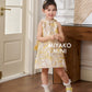 【情有独钟】Love Premium Girl Dress in Light Yellow 浅黄色小女孩连身裙