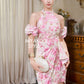 【公主殿下】Princess Padded & Detachable Sleeve Midi Cheongsam Dress 女装连身裙