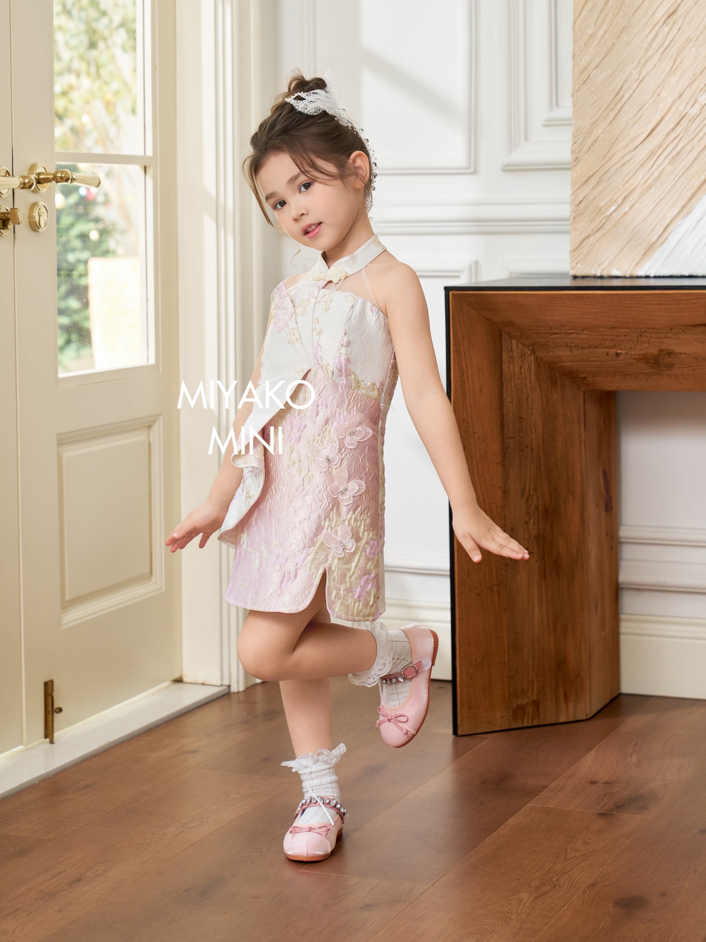 【花花蝴蝶】Fairies Premium Girl Dress 小女孩连身裙