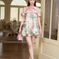 【百花齐放】Blossom Premium Detachable Sleeve Bubble Dress 女装连身裙