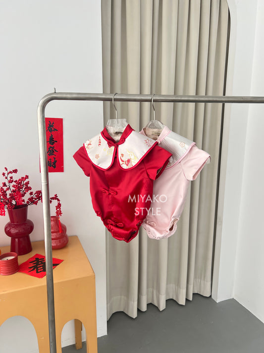【喜乐龙龙】Joyful Dragon Baby in Red 红色 (婴儿款）