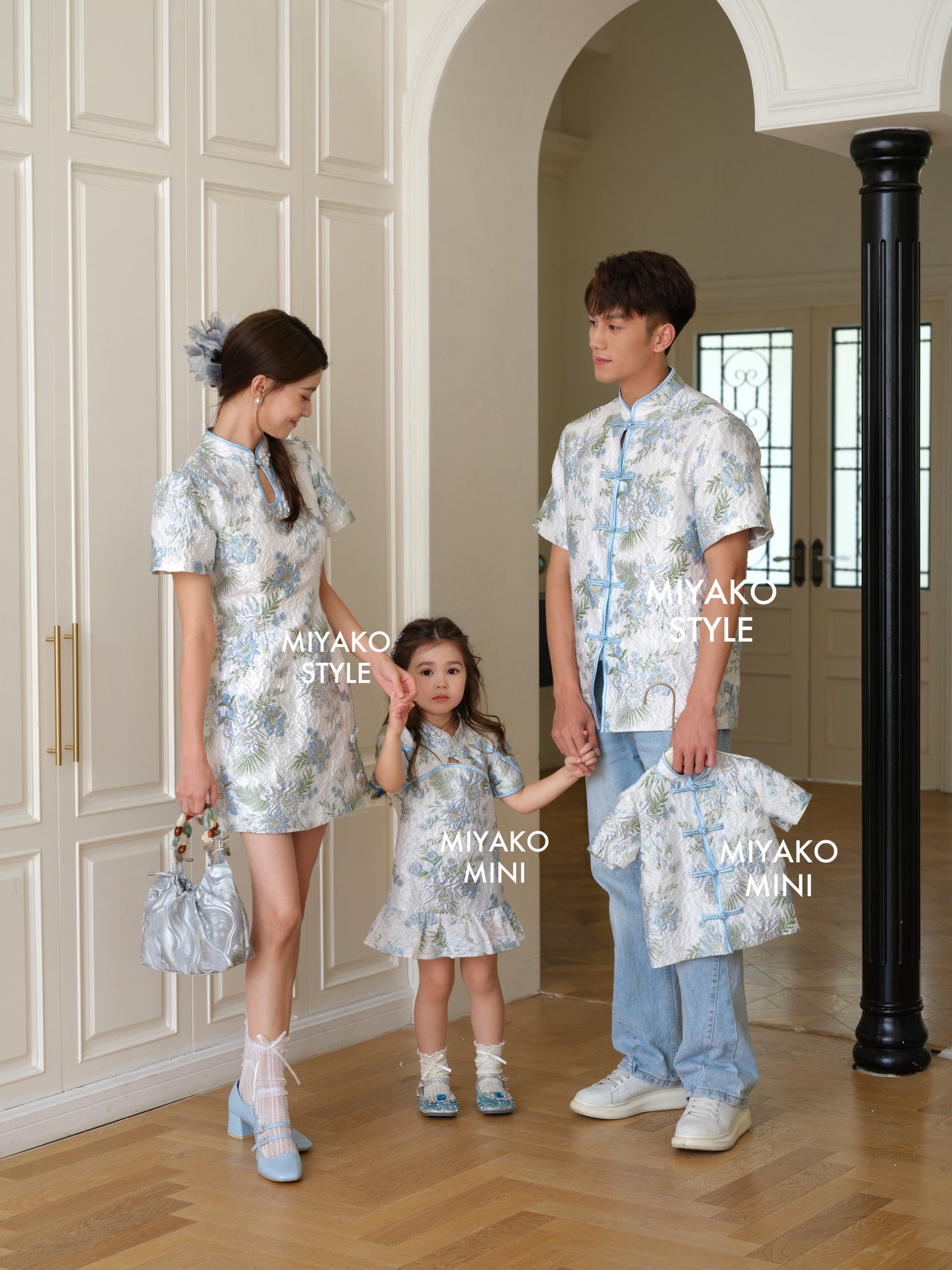 【锦上添花】Blooming Flowers Cheongsam Men Suit 男唐装