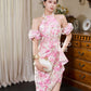 【公主殿下】Princess Padded & Detachable Sleeve Midi Cheongsam Dress 女装连身裙