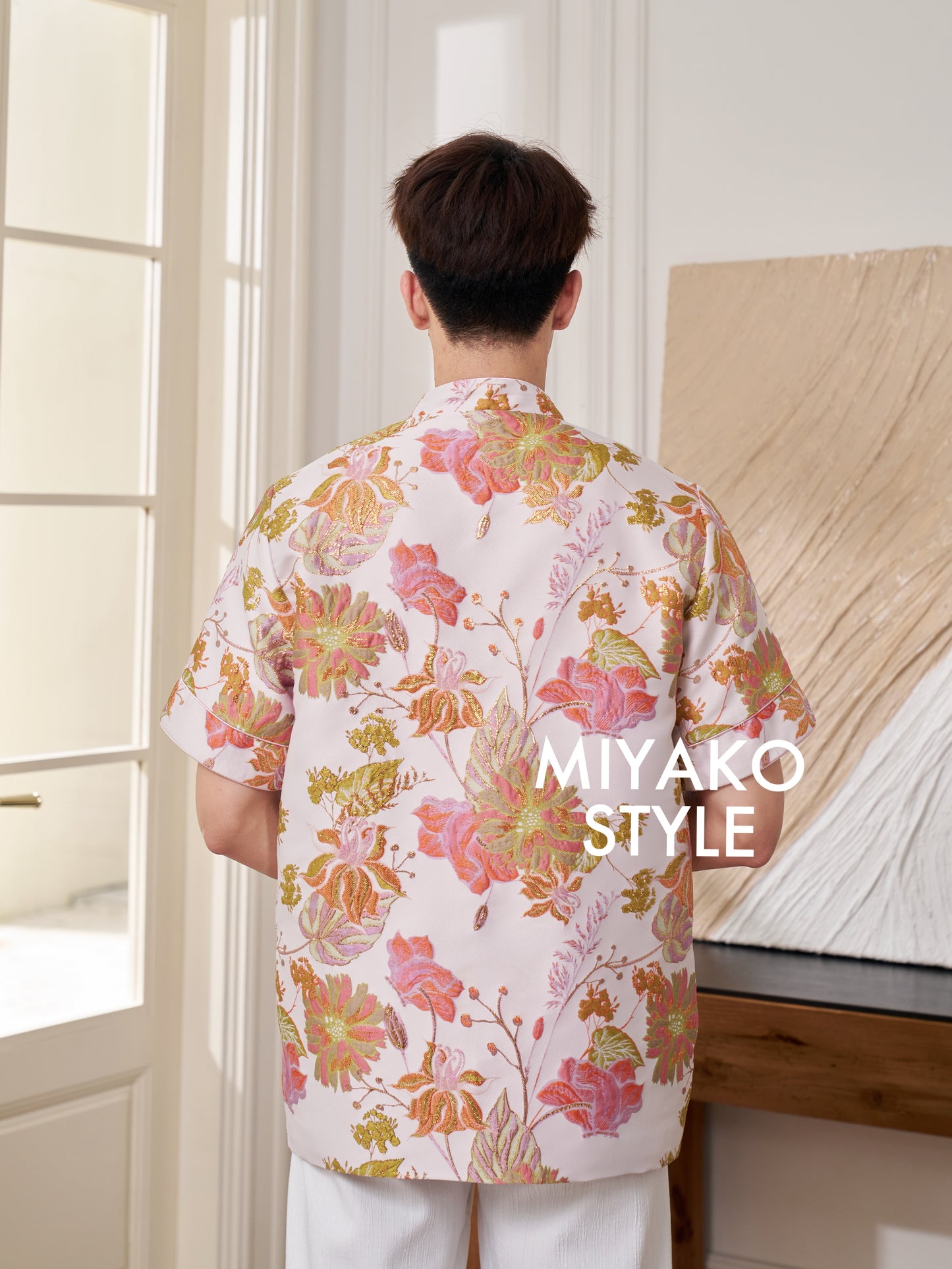 【名门望族】Noble Premium Men Suit Cheongsam in Floral 百花齐放男唐装