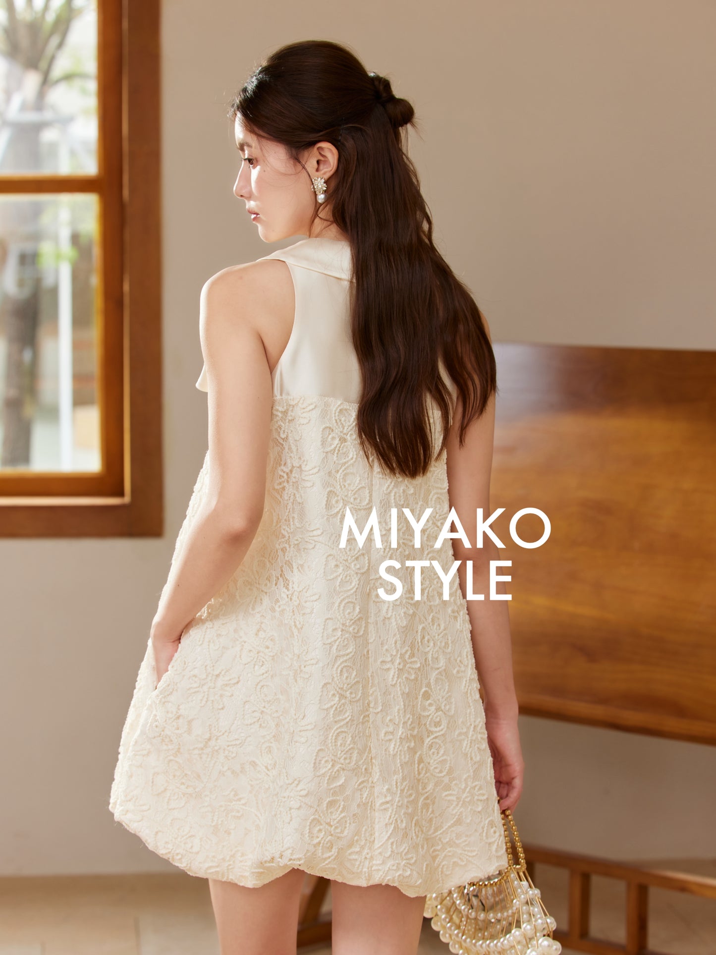 【情意绵绵】Romantic Premium Detachable Sleeve Bubble Dress 女装连身裙