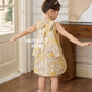 【情有独钟】Love Premium Girl Dress in Light Yellow 浅黄色小女孩连身裙