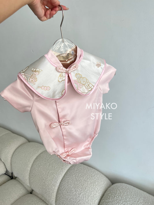 【喜乐龙龙】Joyful Dragon Baby in Pink 粉色 (婴儿款）