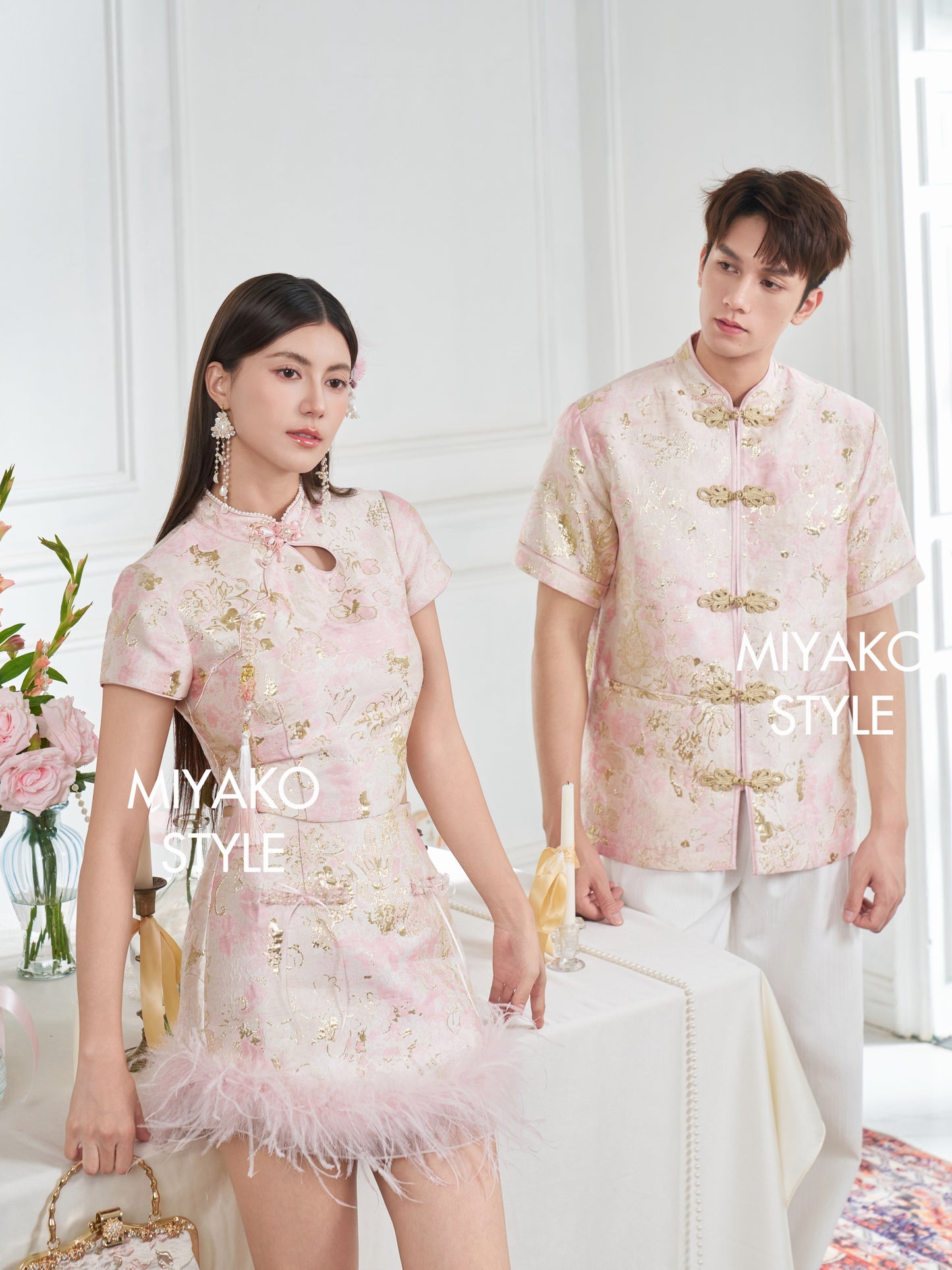 【国色天香】Charming Premium Short Sleeve Crop Top 女装短袖上衣