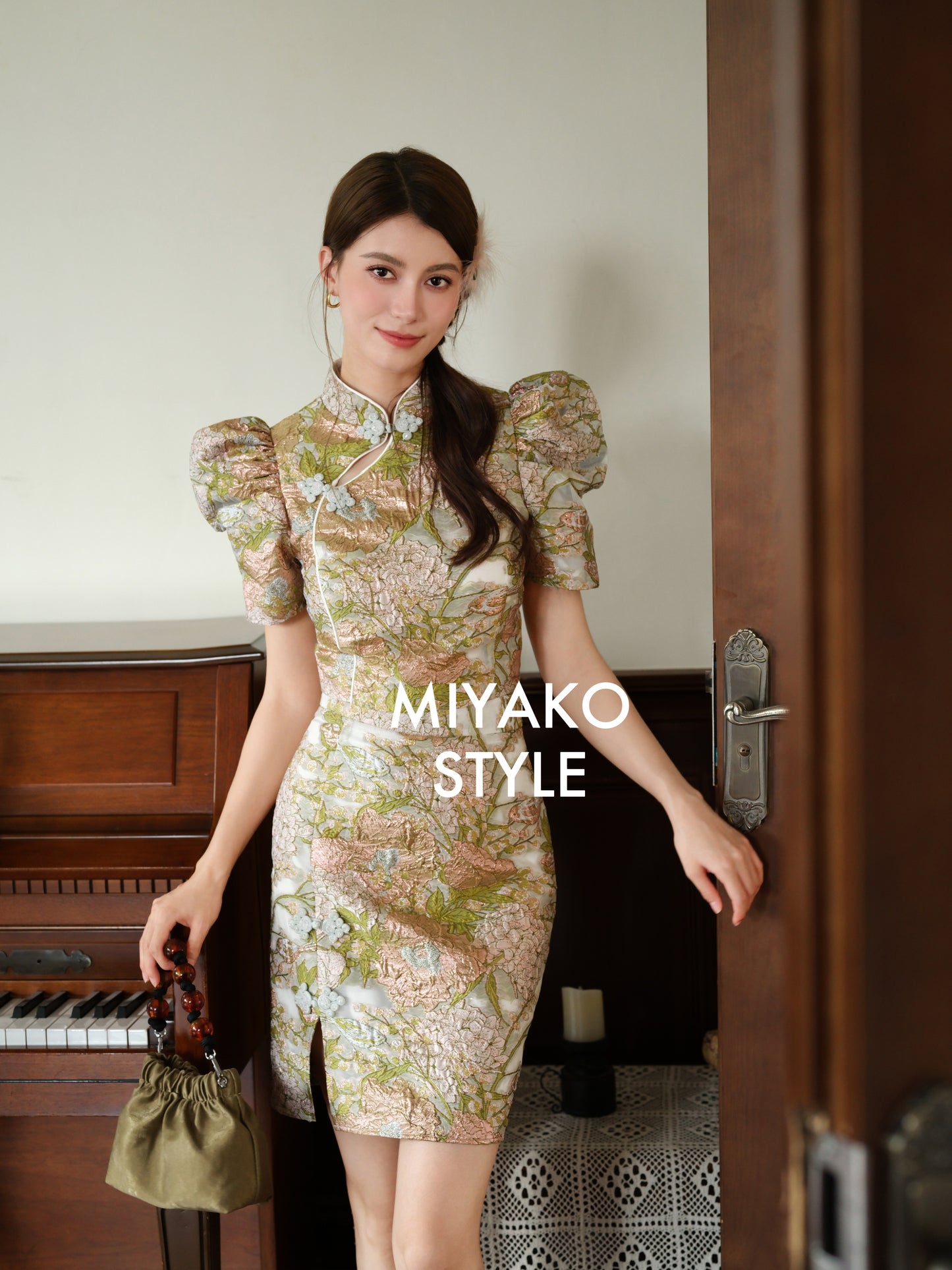 【绿野仙踪】Designer's Midi Skirt in Green 女装半身裙ONLY