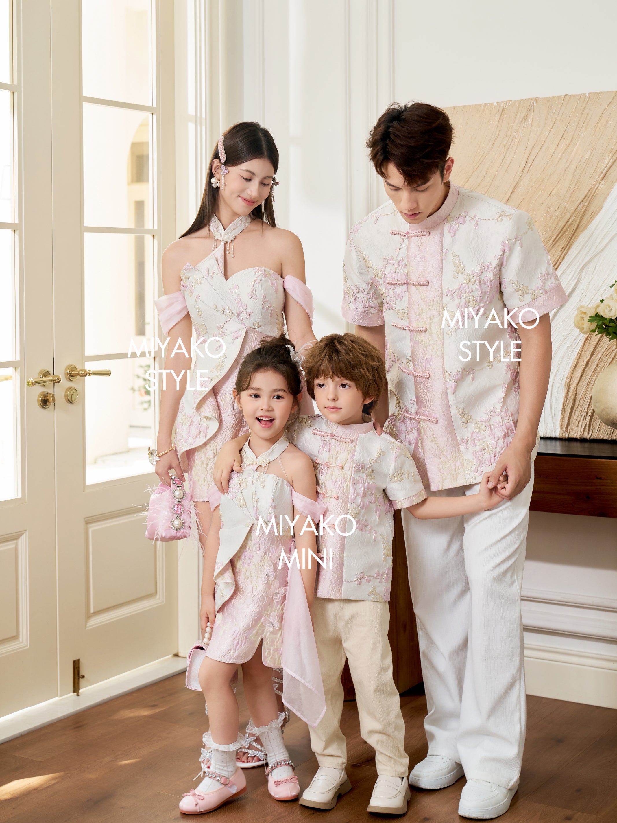 F4-7 訳あり特価　きれいな刺しゅう花柄衣裳　三五親王のみ 花花蝴蝶】Fairies Premium Men Suit 男唐装– Miyako Style Online Fashion