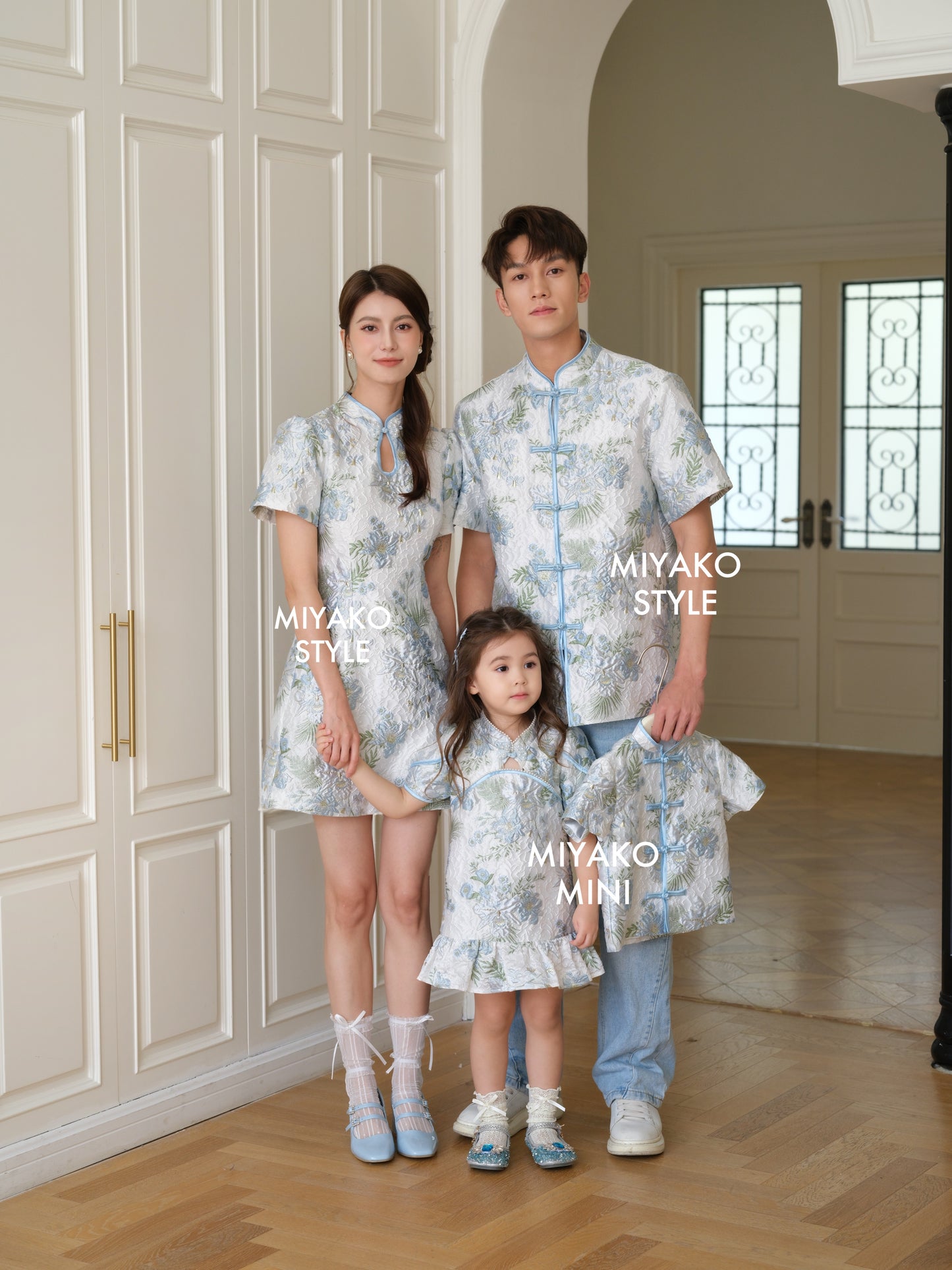 【锦上添花】Blooming Flowers Cheongsam Boy Suit 小男孩唐装